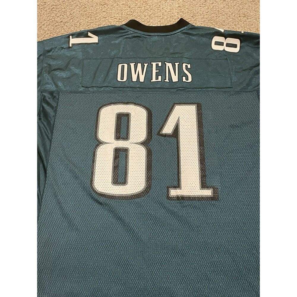 Vintage Philadelphia Eagles Terrell Owens Jersey Sz XL  Mens Reebok NFL FOOTBALL - Picture 4 of 5